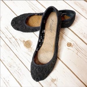 Lucky Brand Edmonda round toe canvas flat Size 7.5